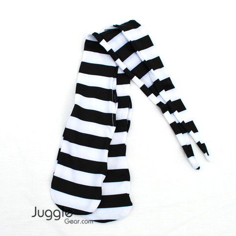 Zebra Strip Poi Socks