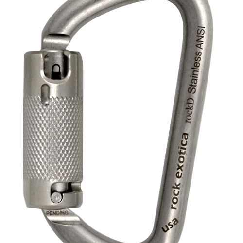 rockD ANSI Stainless Carabiner